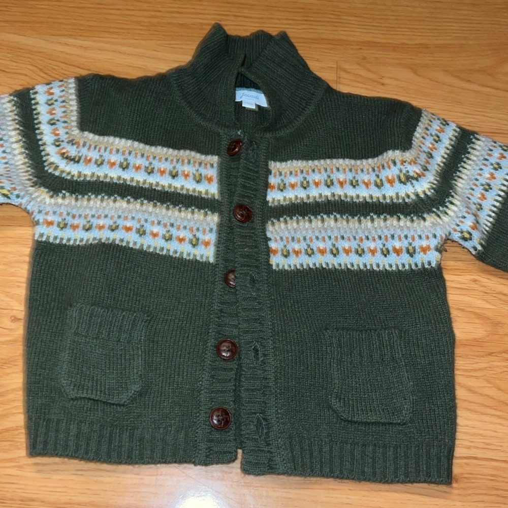 Jacadi Paris wool cardigan size 18 months